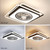 Modern White And Black Ceiling Lamp And Fan (475200)
