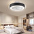 Black And White Mod Invisible Blade Ceiling Fan And Light (475558)
