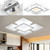 White Modern Acrylic Led Square Ceiling Light (475622)