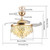 Luxurious Gold Crystal Chandelier Ceiling Fan (475660)