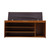 Stylish Brown Wood Shoe Rack And Bench (475881)