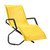 Yellow Outdoor Reclining Chaise Lounge (476234)