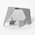 Aluminum 5" Elephant Origami Geometric Sculpture (476417)