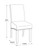 Parsons Dining Chair - Smoke Fabric (MET87-H14)