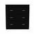 33" Black Three Drawer Dresser (472117)