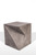 Asymmetric Dark Gray Concrete Cubed Stool (473151)