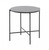 Modern Industrial Black Round Ceramic Side Table (473158)