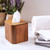 Designer Genuine Teak Tissue Box Cover (475846)