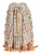 Fire And Beige Textured Woven Handloom Throw (476226)