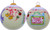 Baby'S First Christmas With Motifs Hand Painted Mouth Blown Glass Ornament (477454)