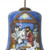 Holy Family Bethlehem Hand Painted Mouth Blown Glass Ornament (477536)