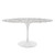 Lippa 60" Oval Terrazzo Dining Table - White White EEI-5734-WHI-WHI