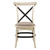 Alesi Dining Chair - Antique White / Linen (Pack Of 2) (ALSDC2-AWLN)