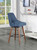 Bagford 26" Swivel Stool - Navy / Med Esp (BGD26-N22)