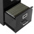 Metal File Cabinet - Black (CF2DR-T3)