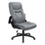 Exec Bonded Lthr Office Chair - Charcoal (EC93580-EC42)