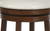 Swivel Stool 30" - Cream / Dark Walnut Finish (MET12730DW-PD28)