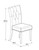 Preston Dining Chair - Charcoal (Pack Of 2) (PSDC2-M29)