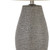 Set Of Two 25" Taupe Weave Glazed Ceramic Table Lamps (476133)