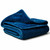 Navy Blue Velvet Weighteded Blanket (478016)
