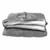 Grey Deluxe Hooded Weighted Velvet Throw Blanket (478021)