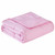 Pink Travel Weight Microfiber Throw Blanket (478025)