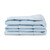 Light Blue Striped Polar Air Cooling Weighted Thrown Blanket (478033)