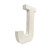 16" Distressed White Wash Wooden Initial Letter J Sculpture (478362)