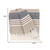 Parkland Collection Transitional Stripes Beige Rectangle 50" X 60" Throw (478688)
