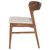 Bjorn Dining Chair - Shell/Walnut (HGNH103)