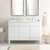 Render 48" Double Sink Bathroom Vanity - White White EEI-4441-WHI-WHI