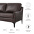 Corland Leather Loveseat - Brown EEI-6020-BRN