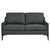 Corland Upholstered Fabric Loveseat - Charcoal EEI-6021-CHA