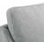 Corland Upholstered Fabric Armchair - Light Gray EEI-6023-LGR