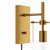 Skylark Wall Sconce - Clear Satin Brass EEI-5650-CLR-SBR