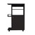 Contemporary Black Rolling Kitchen Cart (477882)