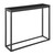 Modern Black Gloss On Black Console Table (400514)