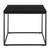 Modern Black Gloss And Matte Black Cube Side Table (400528)