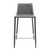 Rich Gray Faux Leather Counter Stool (400602)