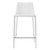 Rich White Faux Leather Counter Stool (400603)