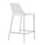 Rich White Faux Leather Counter Stool (400603)