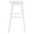 26" White Solid Wood Counter Stool (400621)