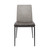 Set Of Two Gray And Light Gray Stainless Steel Chairs (400686)