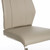 Set Of Two Beige Faux Leather Cantilever Chairs (400713)