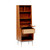 Maple Brown Wood And Wicker Tall Accent Cabinet (400729)