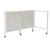 White Metal Minimalist Folding Table Desk (400743)
