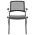 Set Of Two Folding And Stacking Gray Mesh Armchairs (400777)