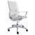 White Mesh Office Chair With Metal Frame (400784)