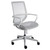 White Mesh Office Chair With Metal Frame (400784)