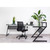 Black Ergo Mesh Adjustable Rolling Office Chair (400785)